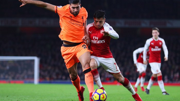 Arsenal v Liverpool - Premier League